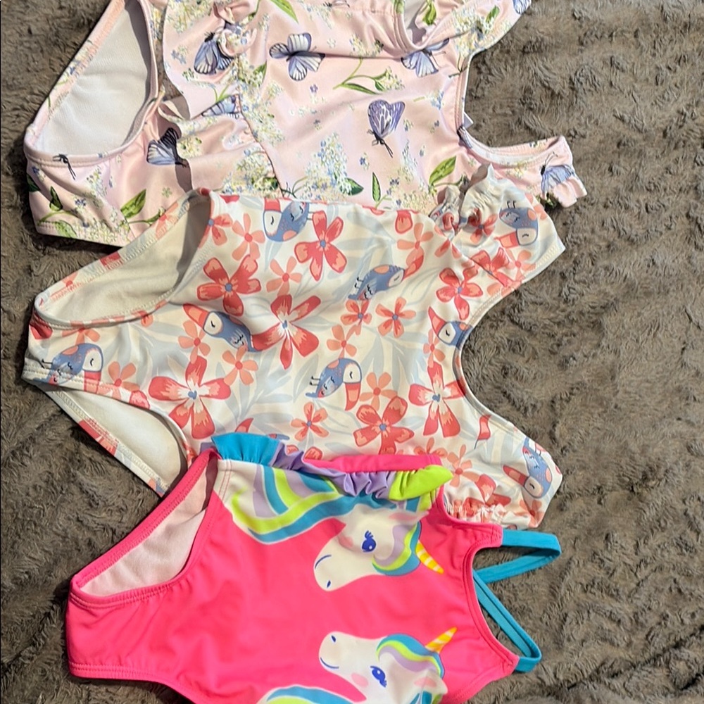 Colorful Kids' Swimsuits with Fun Prints